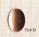 Estampe en cuivre vrac   OVALE 26X16MM 