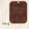 Estampe en cuivre vrac   RECT.ARRONDI 41X27MM
