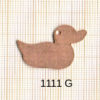 Estampe en cuivre vrac   CANARD 28X20MM
