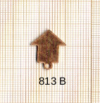 Estampe en cuivre vrac   FLECHE 16X15MM 