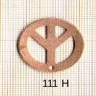 Estampe en cuivre vrac   PEACE 