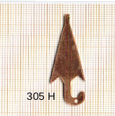 Estampe en cuivre vrac   PARAPLUIE 14X42MM 