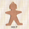 Estampe en cuivre vrac   GARCON 50X27MM
