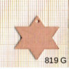 Estampe en cuivre vrac   ETOILE 26MM