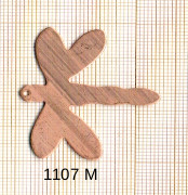 Estampe en cuivre vrac   LIBELULLE 38X36MM 