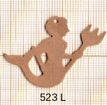 Estampe en cuivre vrac   VERSEAU 37X33MM 