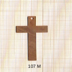 Estampe en cuivre vrac   CROIX 28X47MM 