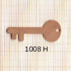 Estampe en cuivre vrac   CLE 31X14MM