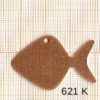 Estampe en cuivre vrac   POISSON 26X33MM
