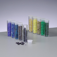 Set éclats d‘émail 10 x 5 ml transparents couleurs assorties -