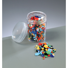 Éclats d'émail couleurs assorties opaques 45 gr -