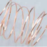 Fil de cuivre plat 0,5 x 1 mm - 1,5 m -