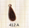 Support en cuivre  GOUTTE 21 X 8 mm - 412