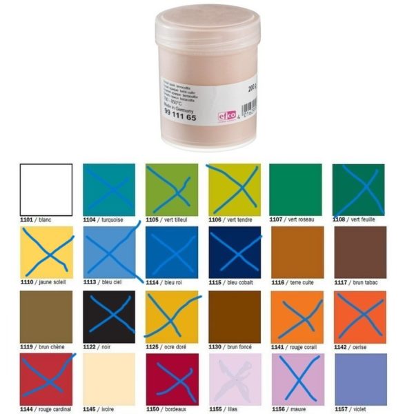 Poudres émail opaques 45gr couleur au choix ATTENTION vérifier si couleur en stock dans la liste