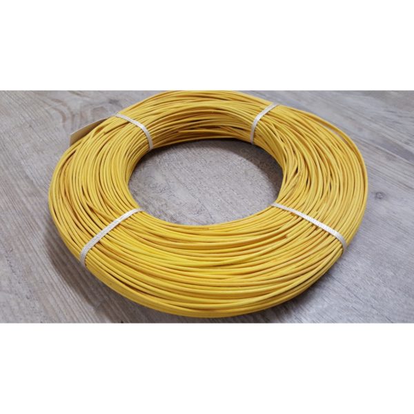 MOELLE ROTIN couleur JAUNE ø2.5MM 250Gr