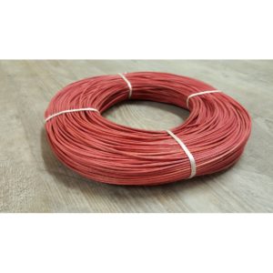 MOELLE ROTIN couleur ROUGE ø2.5MM 250Gr