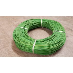 MOELLE ROTIN couleur VERT CLAIR ø2.5MM 250Gr