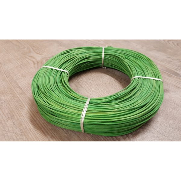 MOELLE ROTIN couleur VERT CLAIR ø2.5MM 250Gr