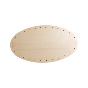 FOND OVALE MDF 40X12CM EPAISS. 4MM
