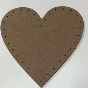 FOND COEUR MDF 26X23CM EPAISS. 4MM