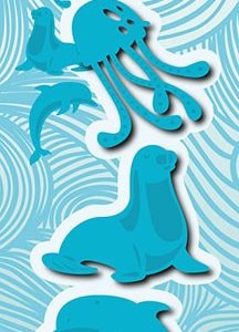 Die matrice de découpe métal JOY Animaux de la Mer