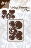 Die matrice de découpe métal JOY Clips Attaches Onglets Décos
