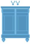 Die matrice de découpe métal armoire Marianne