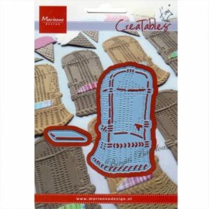 Die matrice de découpe métal Marianne Fauteuil en rotin