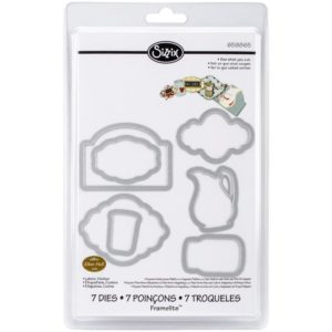 Die matrice de découpe métal étiquettes cuisine Sizzix