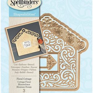 Die matrice de découpe métal Spellbinders Cottage Floral