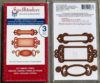Die matrice de découpe métal Spellbinders étiquettes