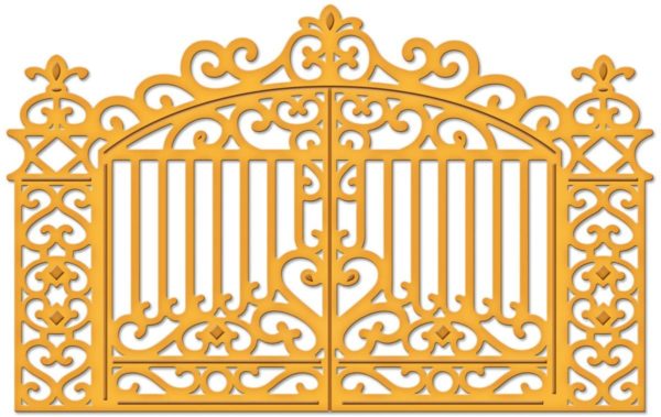 Die matrice de découpe métal Spellbinders Portail